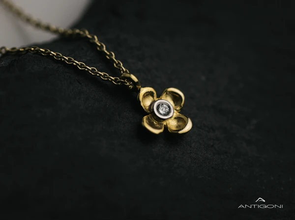 Flower necklace - Photo 3