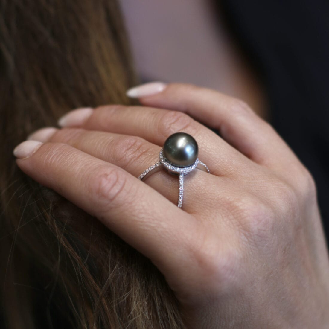 Δαχτυλίδι με μαργαριτάρι Ταϊτής