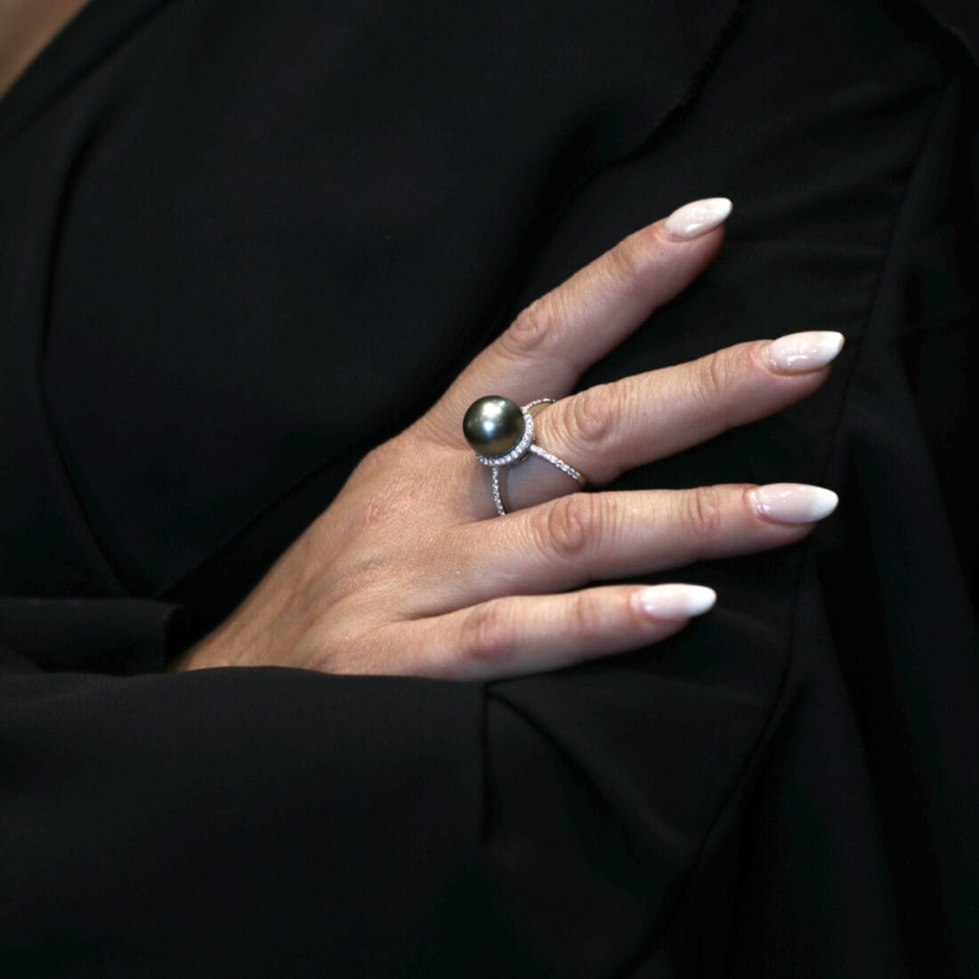 Δαχτυλίδι με μαργαριτάρι Ταϊτής