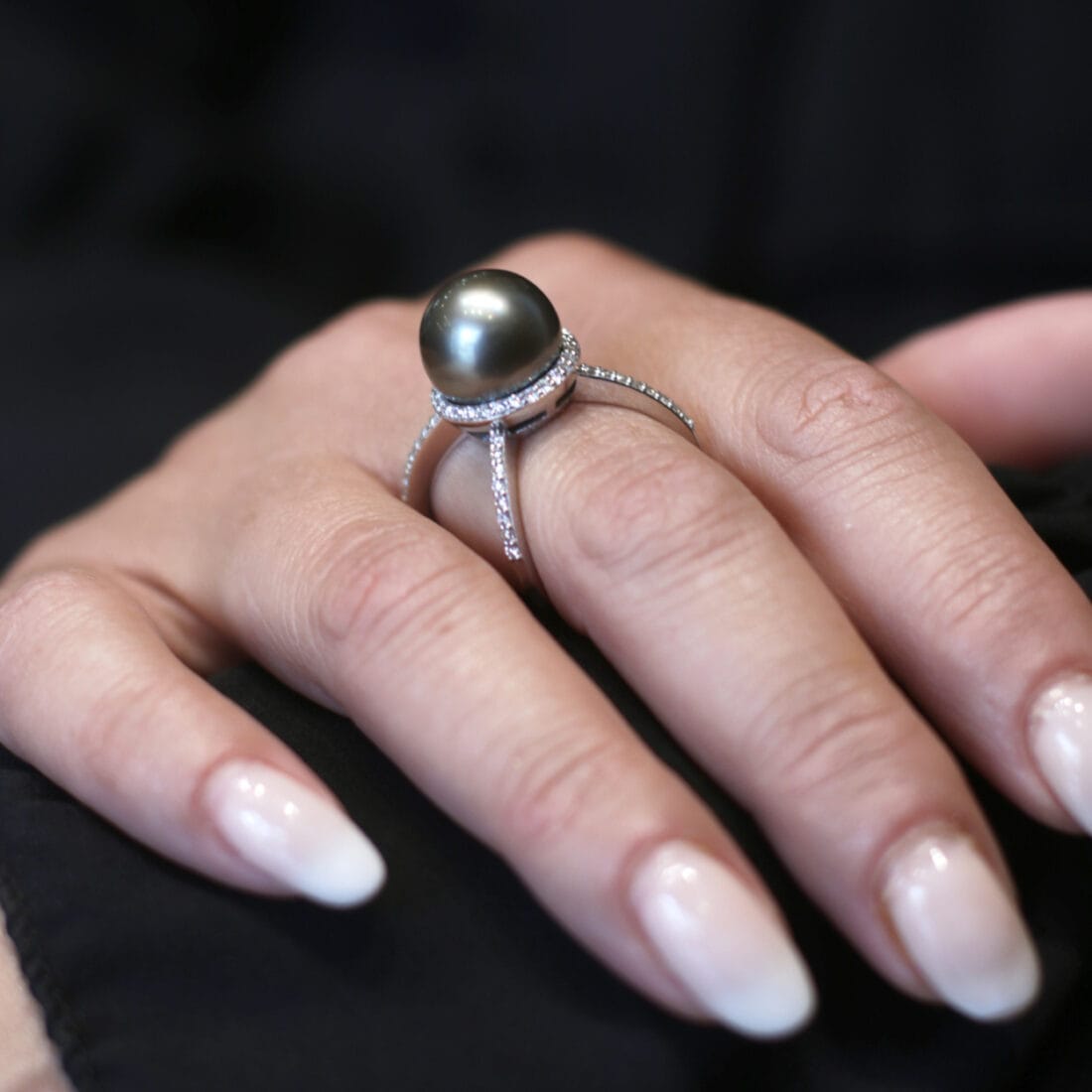 Δαχτυλίδι με μαργαριτάρι Ταϊτής