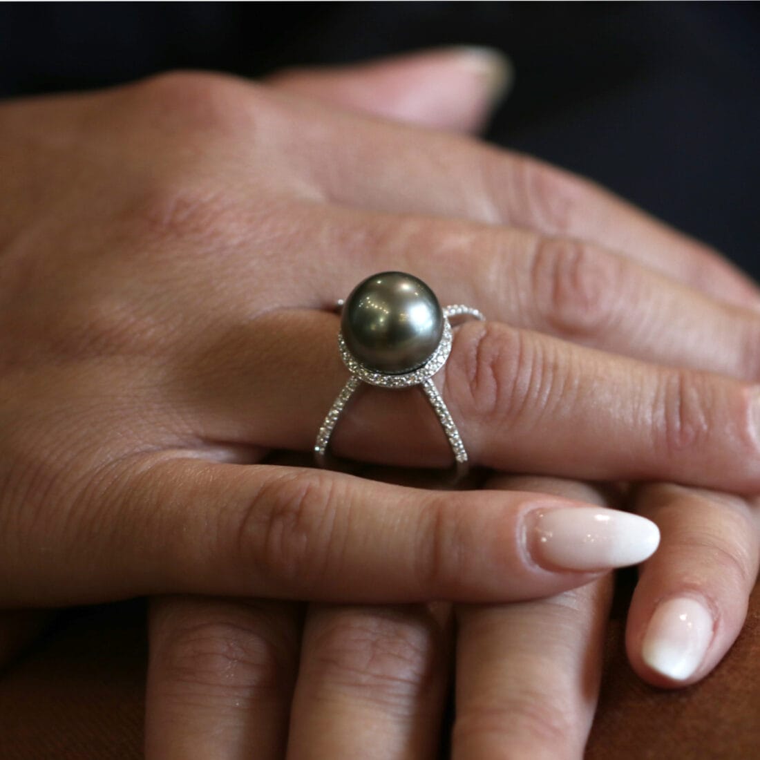 Δαχτυλίδι με μαργαριτάρι Ταϊτής