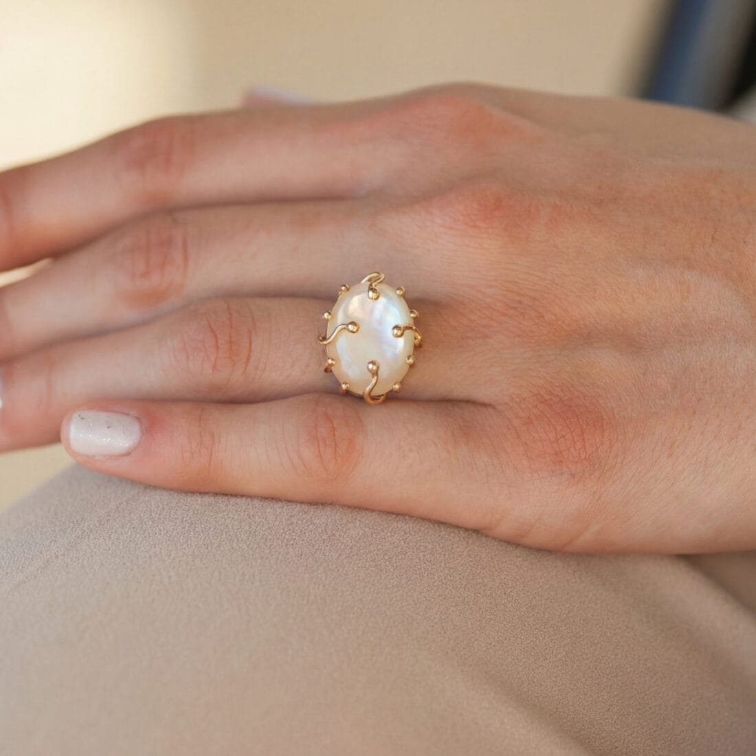 Δαχτυλίδι με απέριτο σχεδιασμό