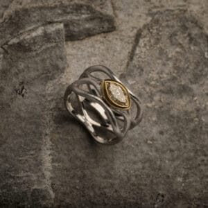 Δαχτυλίδι με κίτρινο fancy diamond