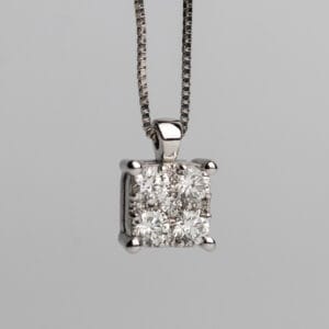 Διαμαντένιο κολιέ