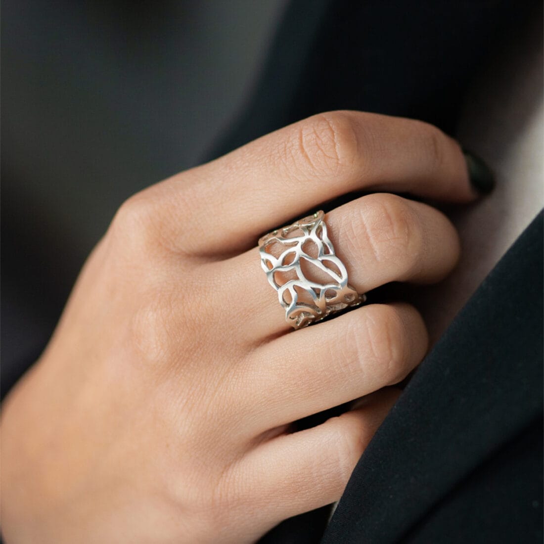 Ασημένιο δαχτυλίδι