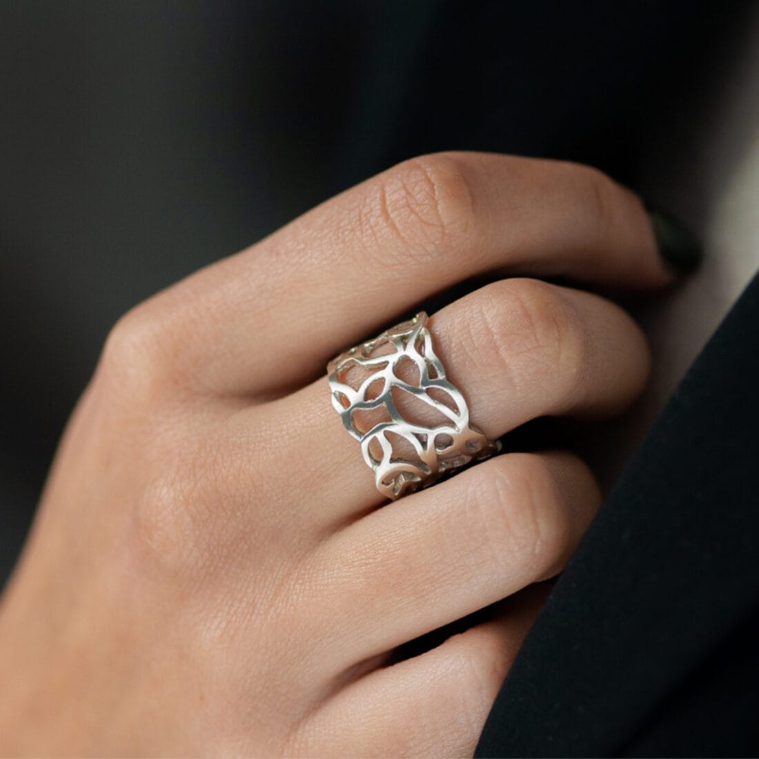 Ασημένιο δαχτυλίδι