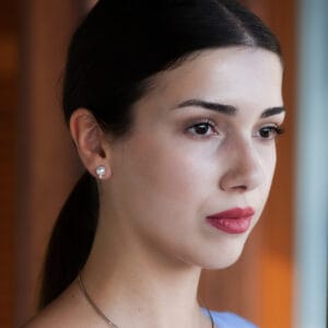 Σκουλαρίκια με μαργαριτάρι και ζιργκόν