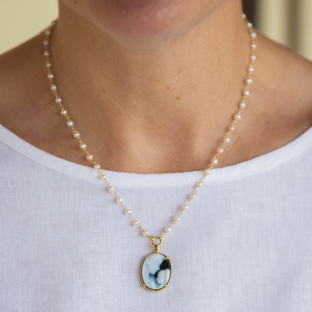 Μενταγιόν καμέο