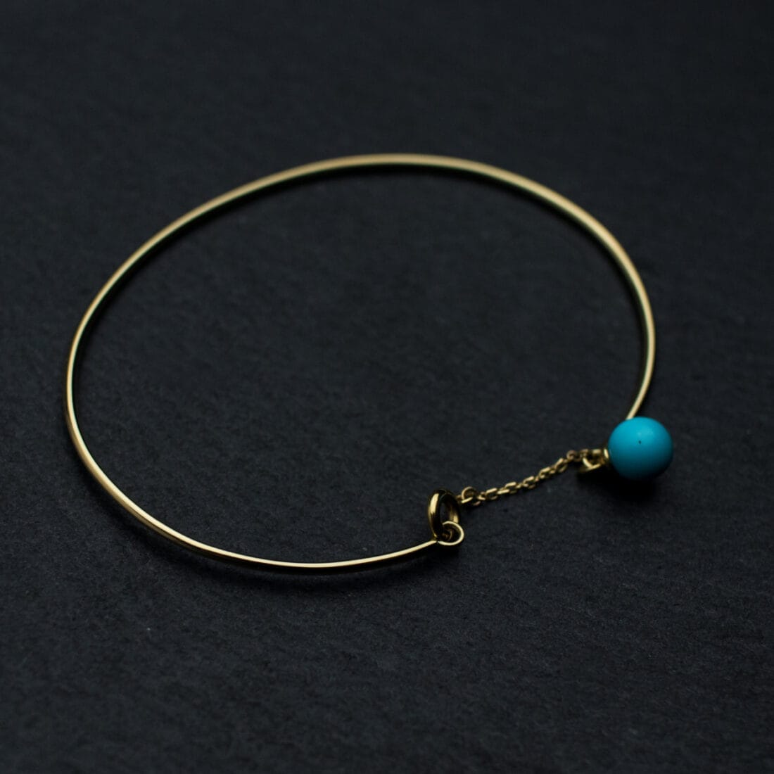 Χρυσό βραχιόλι βέργα