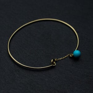 Χρυσό βραχιόλι βέργα