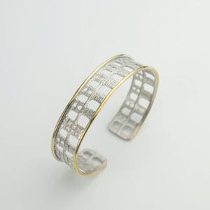 Βραχιόλι σταθερό KAVALA, ασημόχρυσο ή σε ασήμι 925