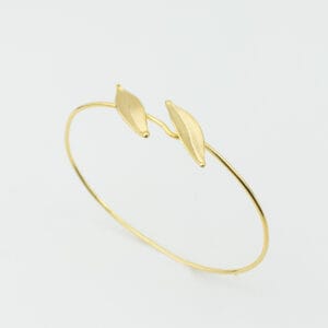 Βραχιόλι με φύλλα ελιάς