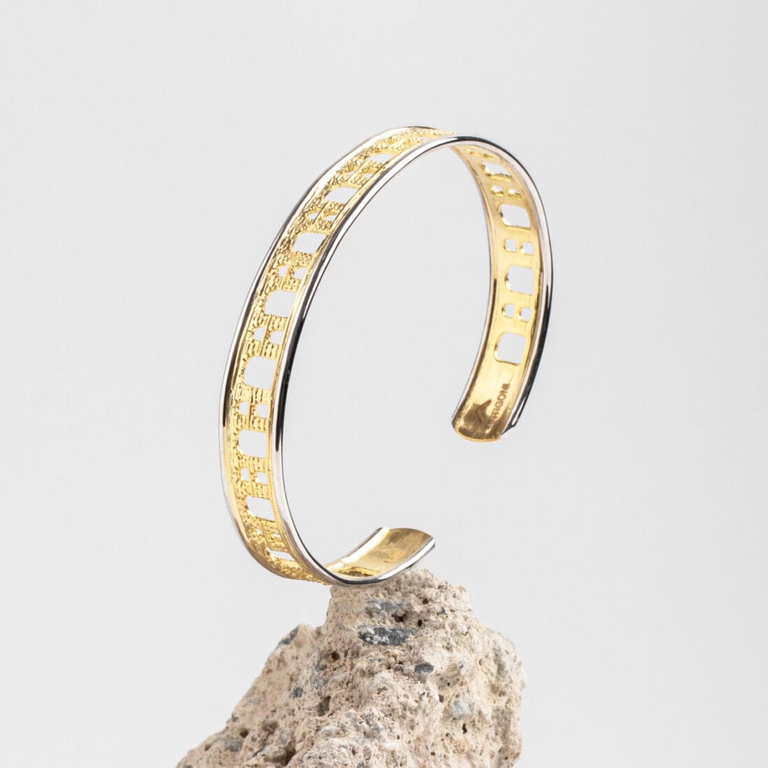 Βραχιόλι KAVALA στενό σε 14 ή 18 καράτια χρυσού