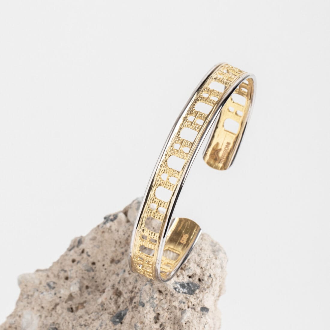 Βραχιόλι KAVALA στενό σε 14 ή 18 καράτια χρυσού