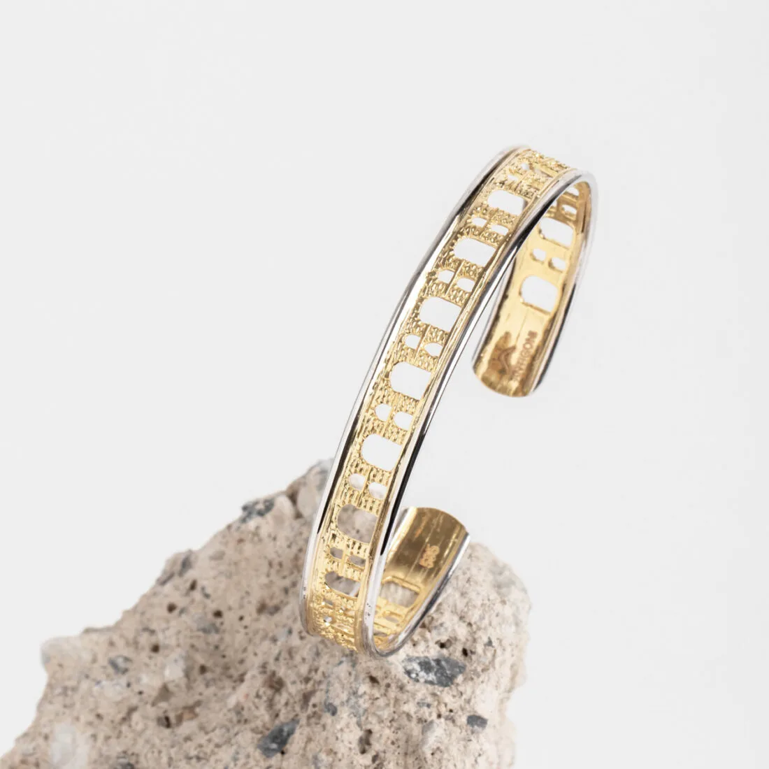 Βραχιόλι KAVALA στενό σε 14 ή 18 καράτια χρυσού