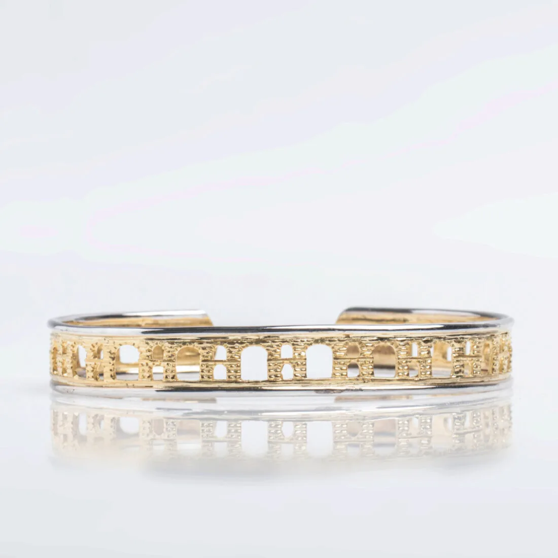 Βραχιόλι KAVALA στενό σε 14 ή 18 καράτια χρυσού