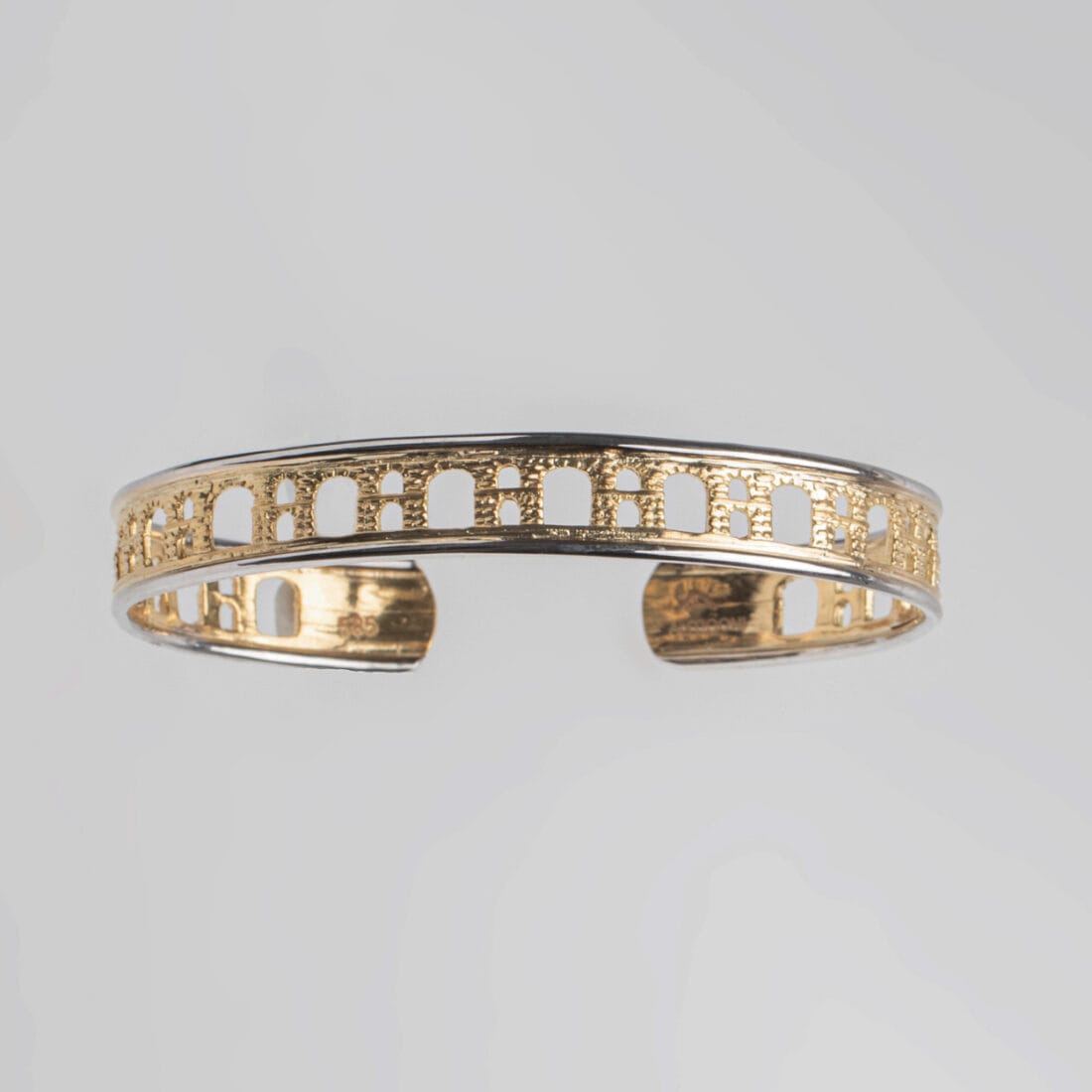 Βραχιόλι KAVALA στενό σε 14 ή 18 καράτια χρυσού