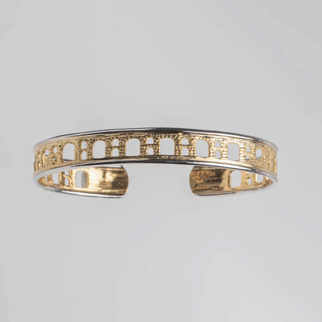 Βραχιόλι KAVALA στενό σε 14 ή 18 καράτια χρυσού