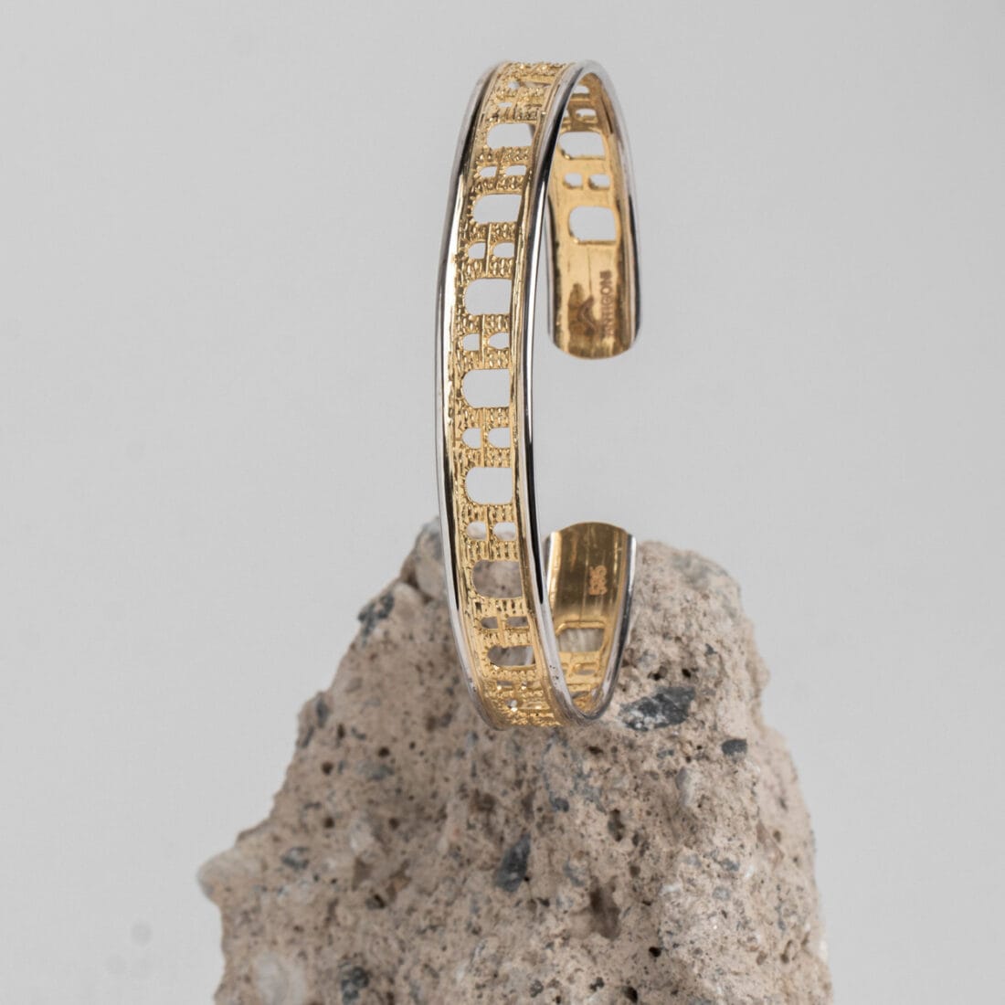 Βραχιόλι KAVALA στενό σε 14 ή 18 καράτια χρυσού