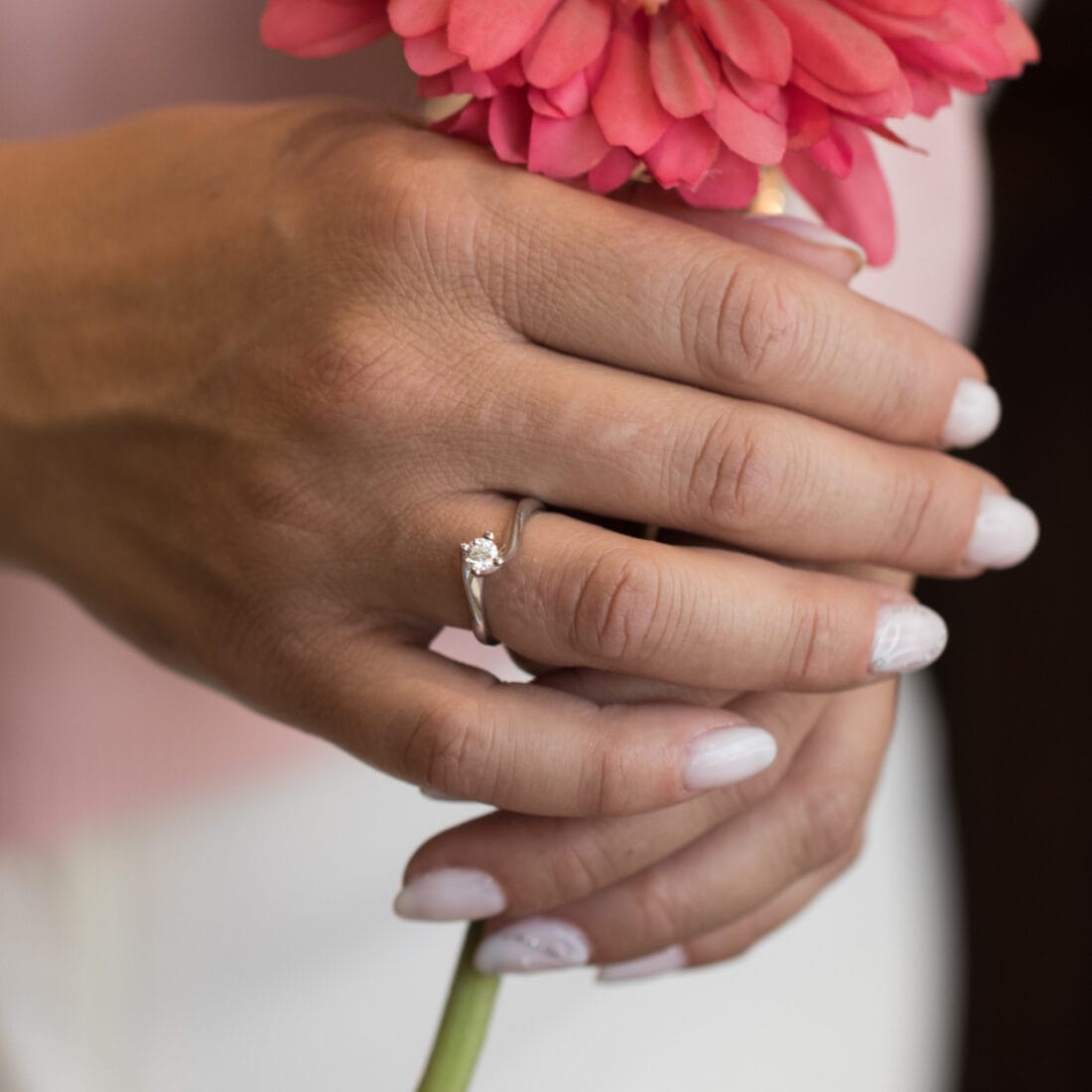 Διαμαντένιο μονόπετρο