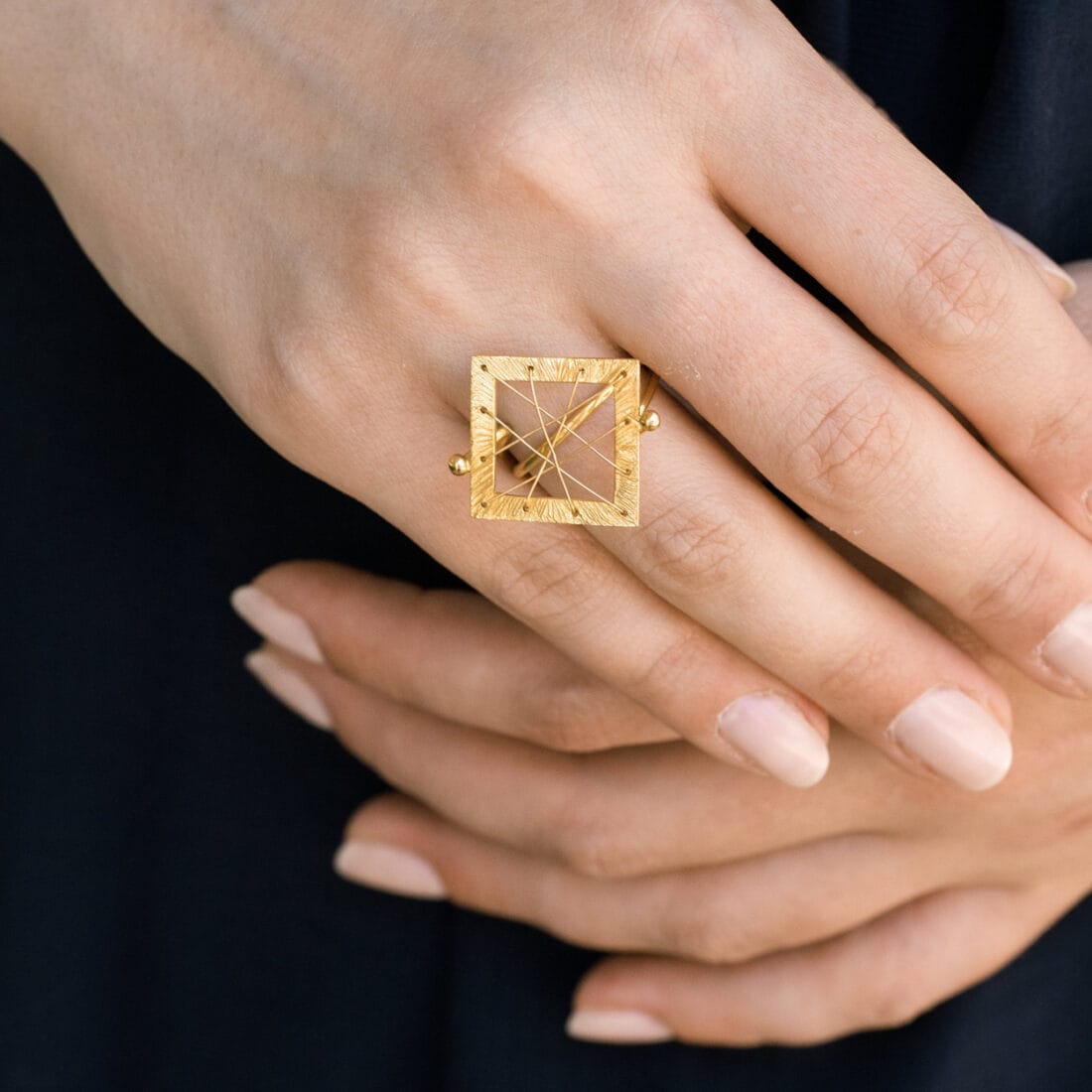 Δαχτυλίδι τετράγωνο πλέγμα