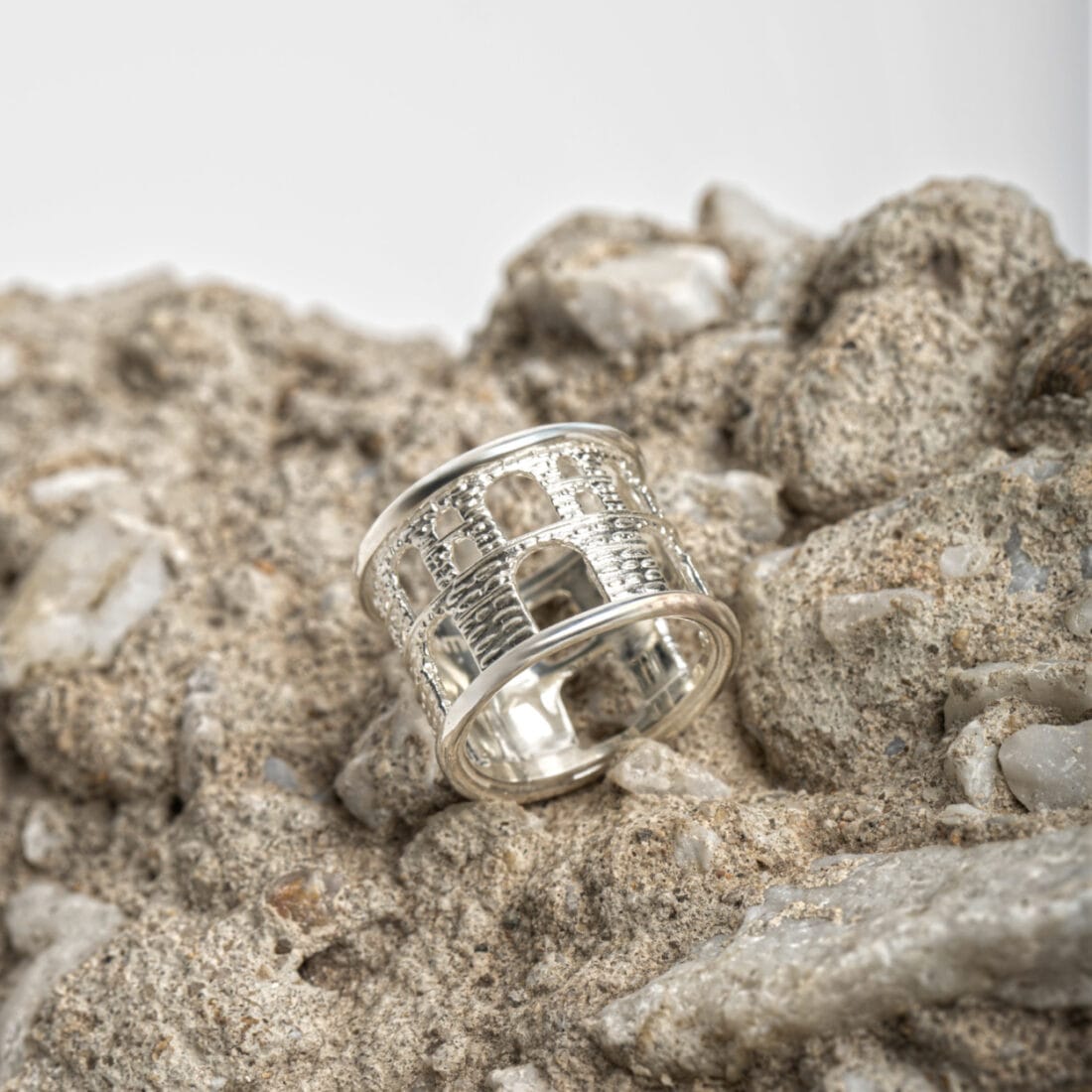 Διπλό δαχτυλίδι KAVALA σε ασήμι ή ασημόχρυσο