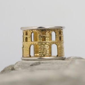 Διπλό δαχτυλίδι KAVALA σε χρυσό