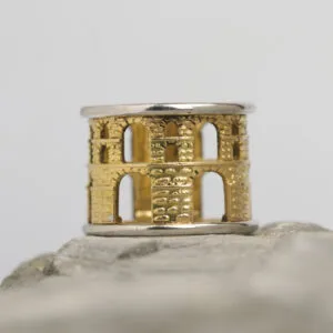 Διπλό δαχτυλίδι KAVALA σε χρυσό