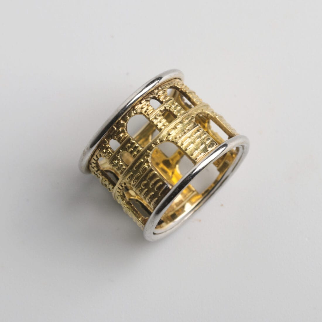 Διπλό δαχτυλίδι KAVALA σε χρυσό