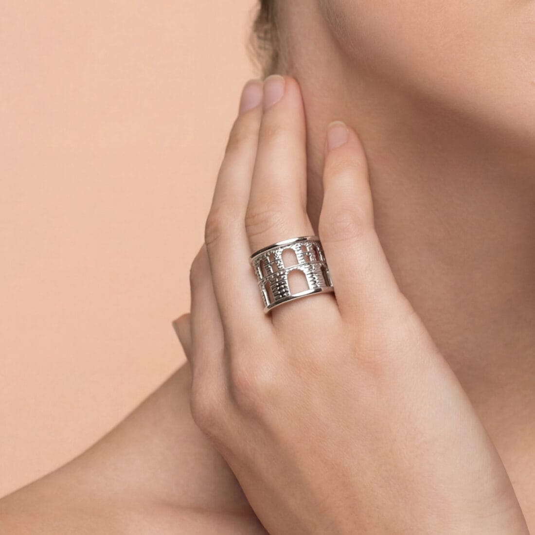 Διπλό δαχτυλίδι KAVALA σε χρυσό