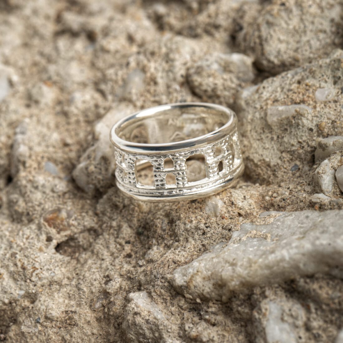 Μονό δαχτυλίδι KAVALA σε ασήμι ή ασημόχρυσο