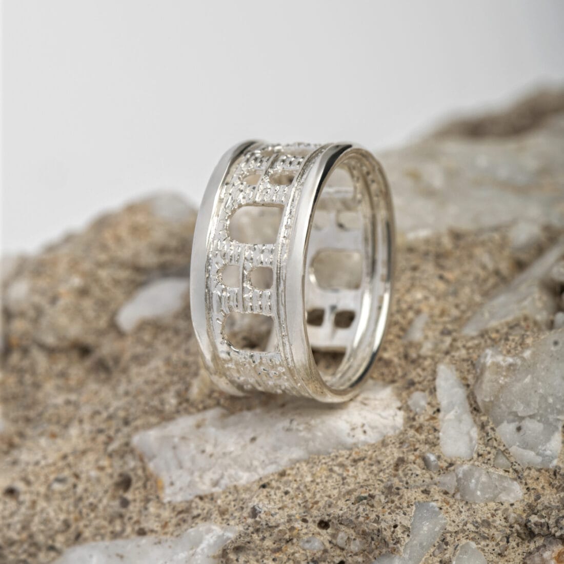 Μονό δαχτυλίδι KAVALA σε ασήμι ή ασημόχρυσο