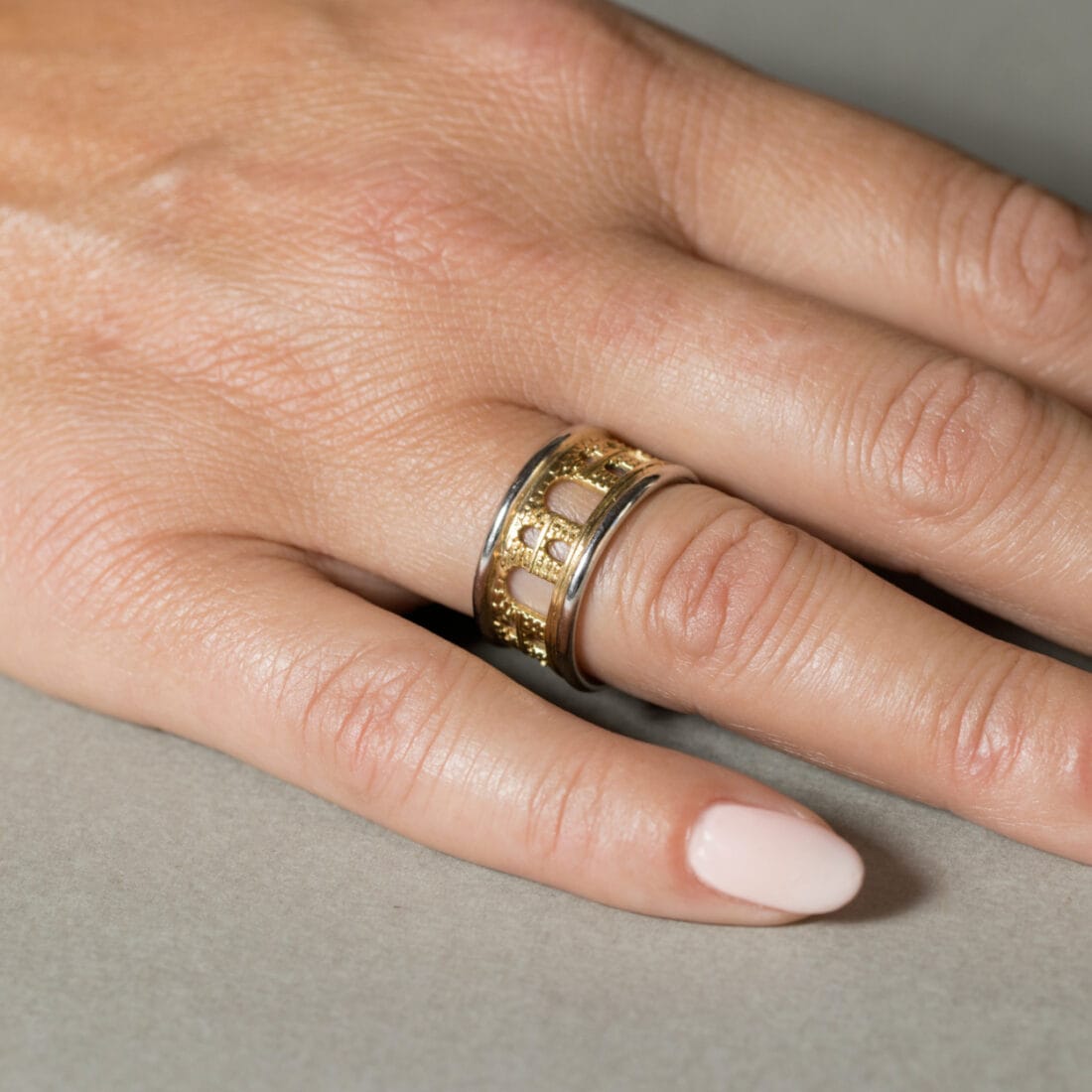 Μονό δαχτυλίδι KAVALA από χρυσό