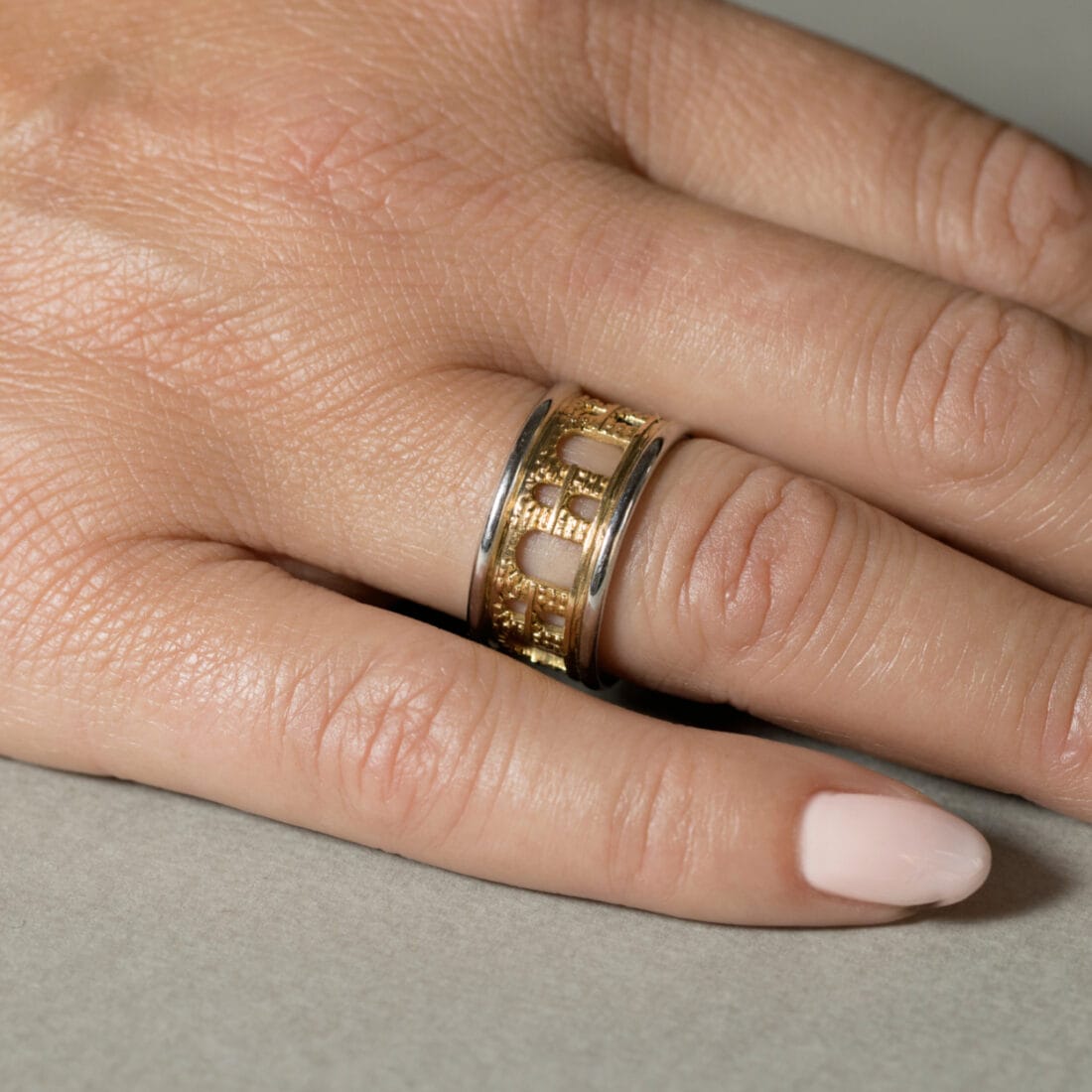 Μονό δαχτυλίδι KAVALA από χρυσό