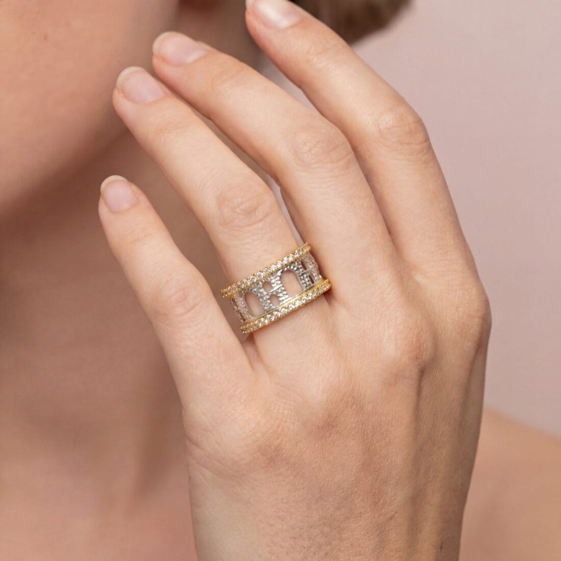 Δαχτυλίδι KAVALA χρυσό με Zircon