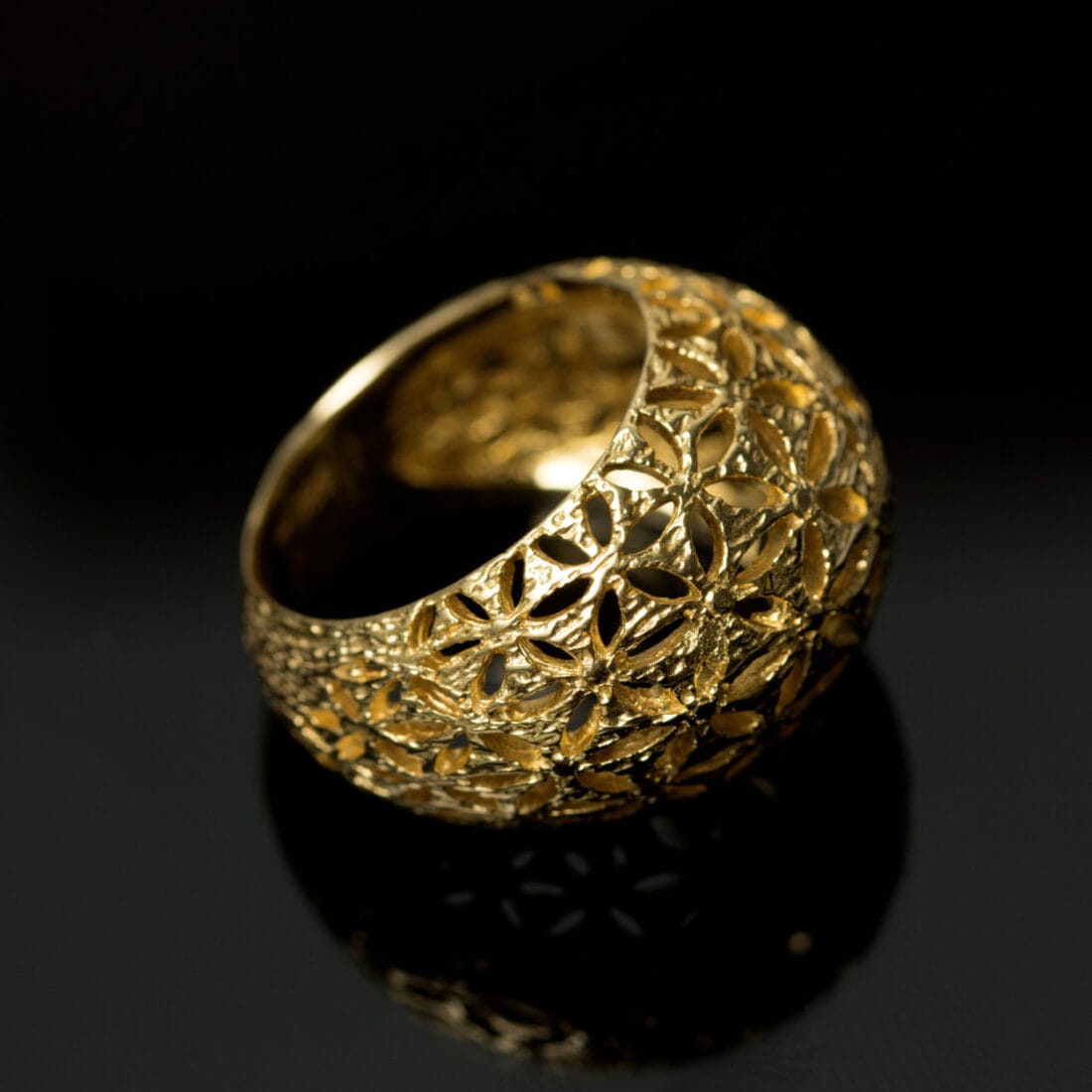 Μπούλ δαχτυλίδι KISSOS