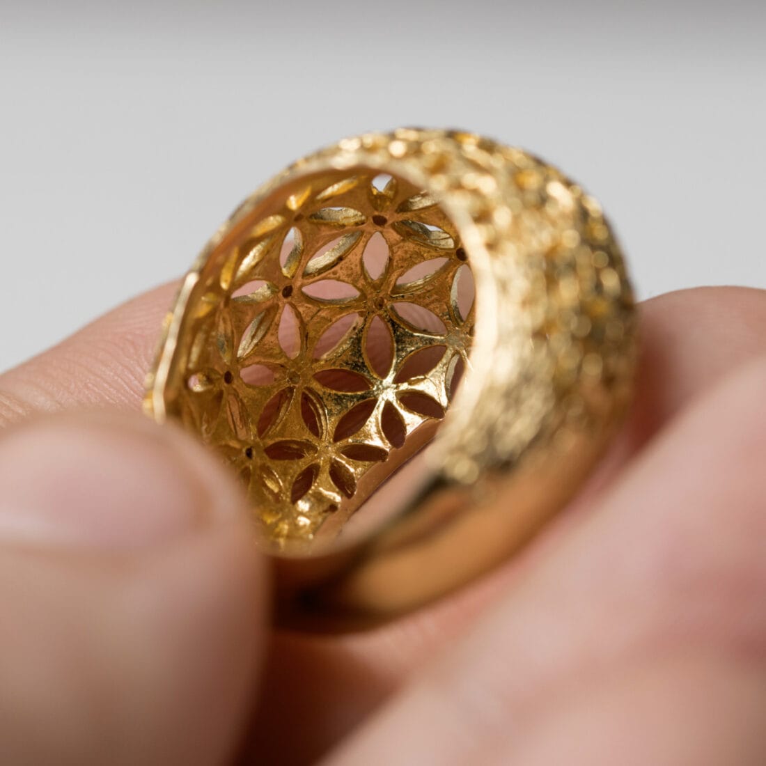 Μπούλ δαχτυλίδι KISSOS