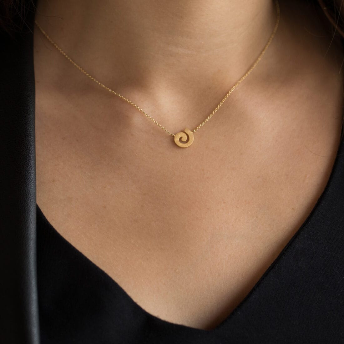 Κολιέ με μικρή σπείρα