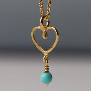 Μενταγιόν μινιατούρα καρδιά