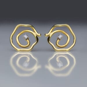 Διακριτικά σκουλαρίκια σπείρες