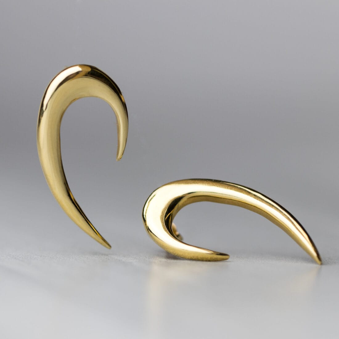 Χρυσά σκουλαρίκια SOBRIO