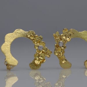 Σκουλαρίκια με ανθάκια