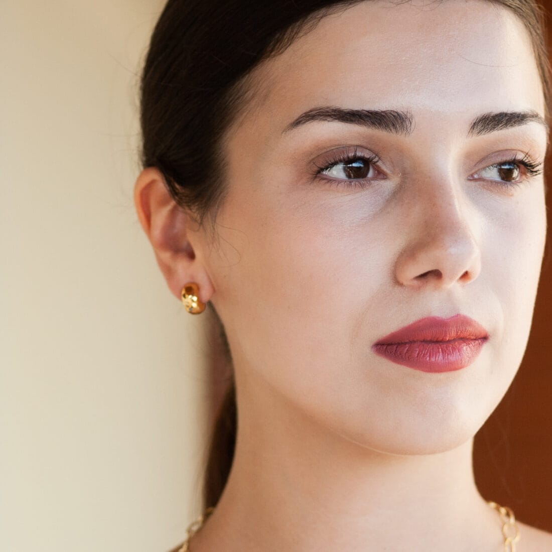 Σκουλαρίκια half hoops