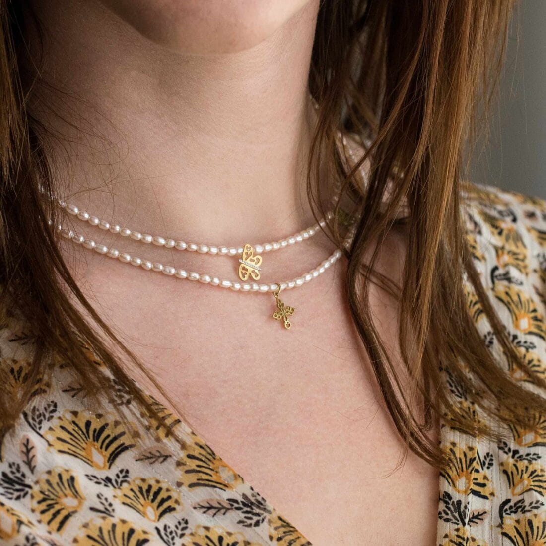 Σταυρός βυζαντινός με μαργαριτάρια