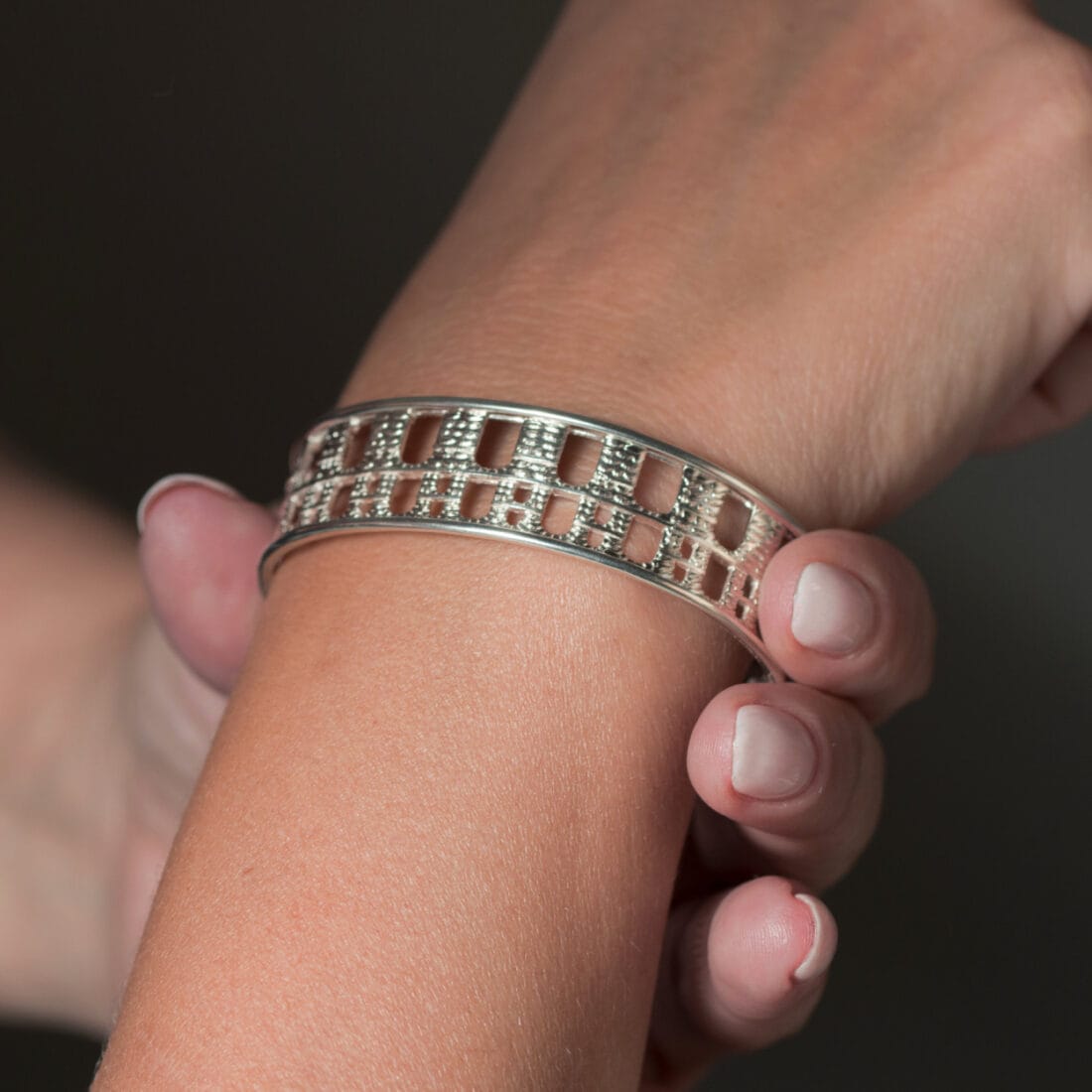 Βραχιόλι σταθερό KAVALA, ασημόχρυσο ή σε ασήμι 925